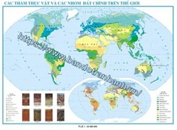 Bản đồ Các thảm thực vật và các nhóm đất chính trên Thế Giới